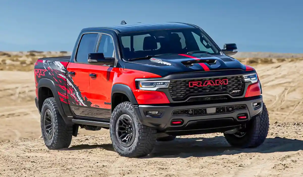 Ram is known for its luxurious interiors, and the new 2027 Ram 1500 SRT TRX is no exception.
